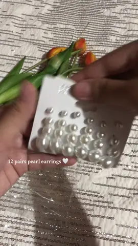 Good quality pearl earrings 🤍#pearl #earrings 