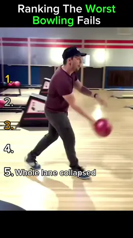 Ranking The Worst Bowling Fails #funny #bowling #fails 