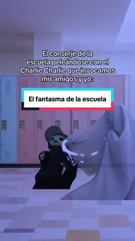 Conserje vs fantasma 👻 créditos:@Alvin🗿 #humor #escuela #fyp 