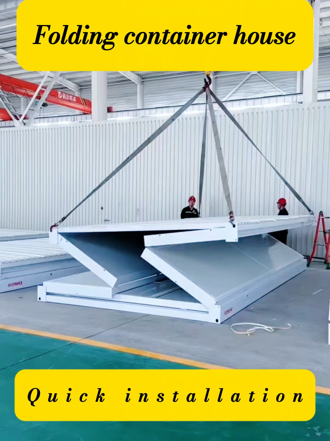 Folding house from Cybertop!!! #foldinghouse #foldinghome #mobilehouse #mobilehome #containerhouse #containerhome #prefabhouse #prefabhome #expandablehouse