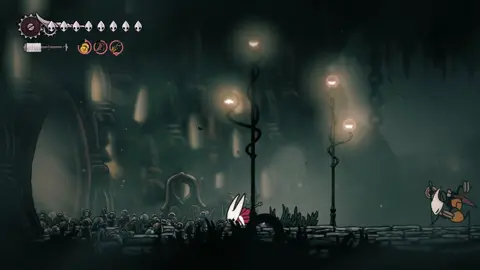 Lucha secreta contra el jefe Shakra de Hollow Knight Silksong