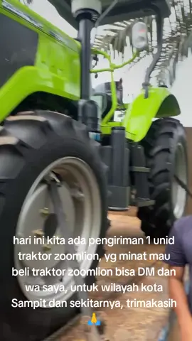 yg minat traktor zoomlion bisa hubungi wa saya atau DM aja