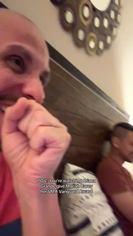 Just two proud gays 😂 @Johnny Huynh #mariahcarey #arianagrande #mtv #wicked 