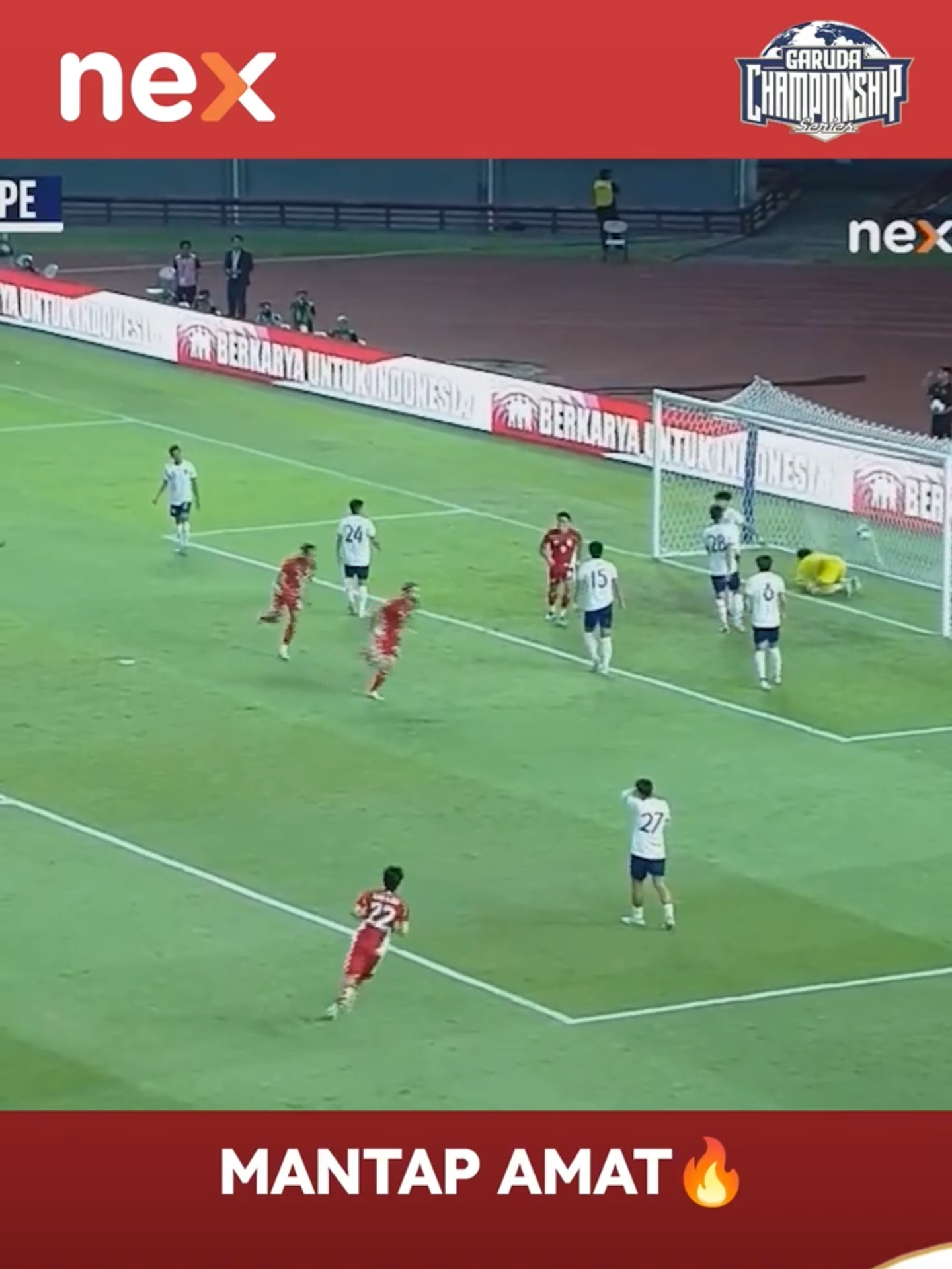 Sundulan Jordi Amat, membuat poin pertama bagi Tim Indonesia❤ #Timnas #NontonBolaIngatNex#Nex