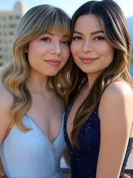 Miranda Cosgrove x Jeannette Mc'curdy lesbian kissing 6 #AI #AIart #AIvideo #yuri #lesbian