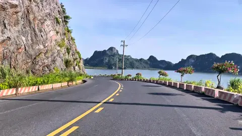 Cung đường bờ biển đẹp nhất Việt Nam 🥰#cátbà #xuhuong #tourring_24h 