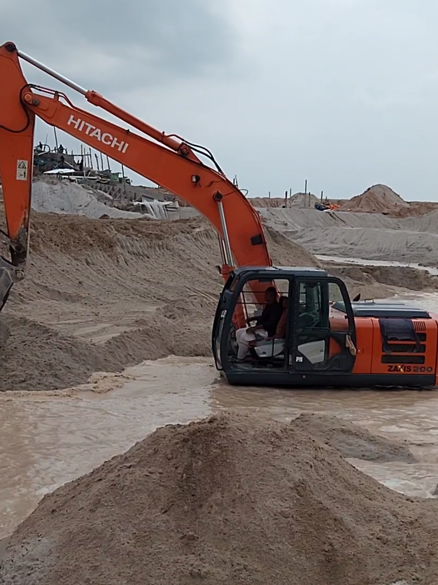 #excavator #tambangpasir #bangkabelitung #fyp #Pasirkuarsa 