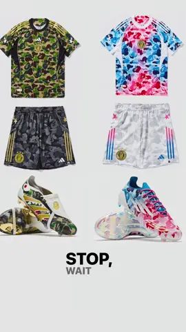 Bape x adidas 😍😍 #bape #adidas #cleats #shirts #short #fypシ #viral #explore 
