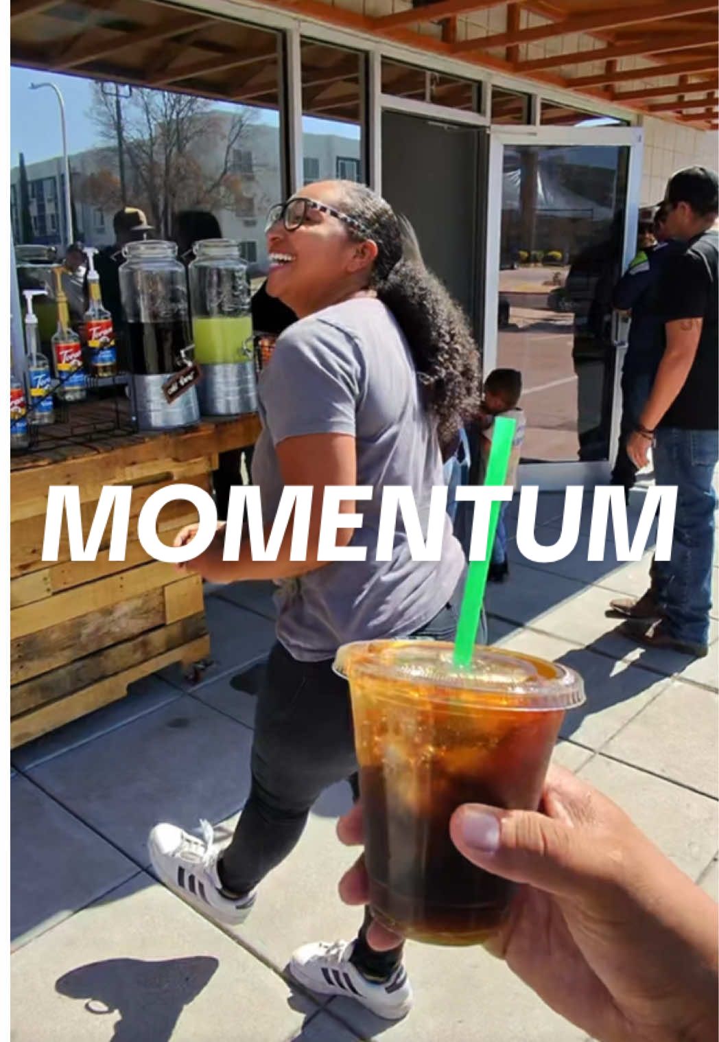 Free Cold Brew Coffee 🤤  #povseries #Foodie #coldbrew #church 