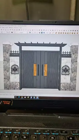 Cửa cổng sắt 2 cánh , thiết kế và thi công cho anh khách ở Bình Dương#cuacongdep #xuhuong #xuhuongtiktok #cuacongsat 