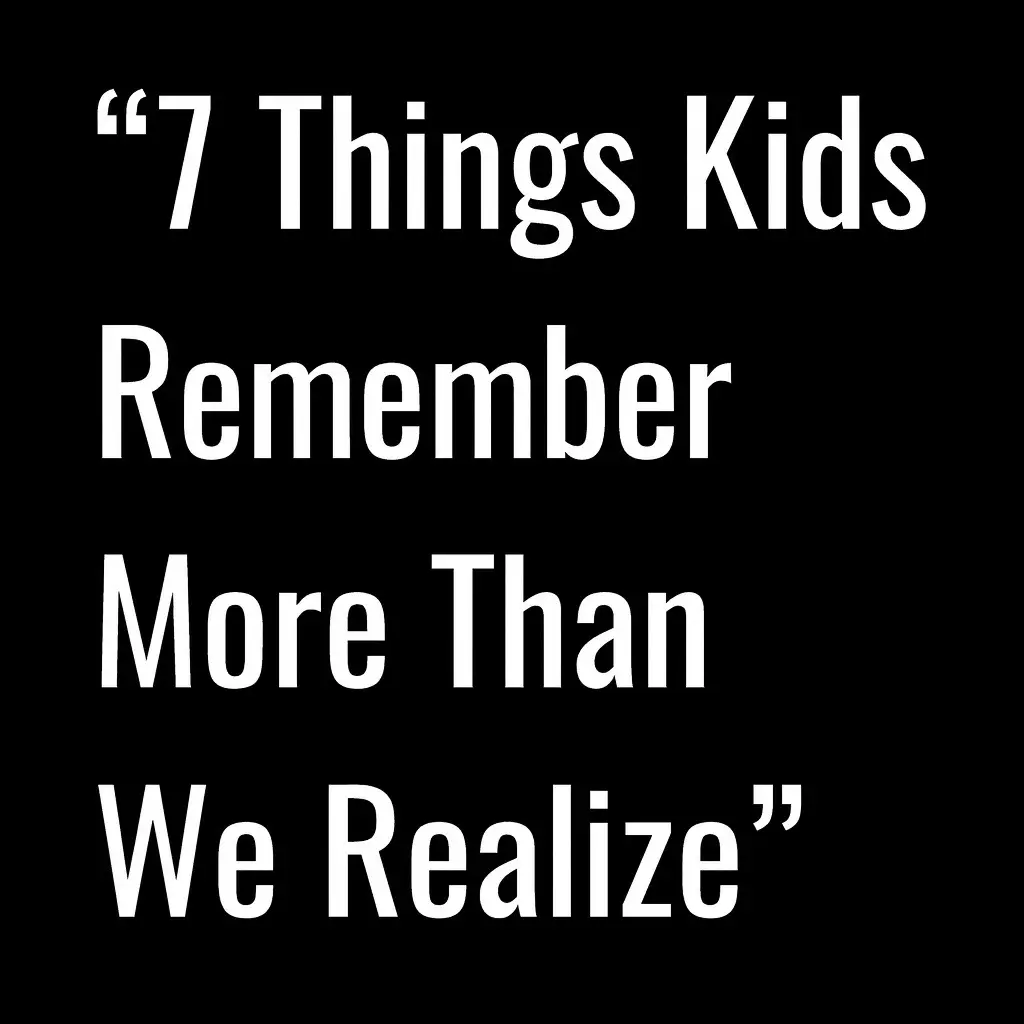 As parents, caregivers, or teachers, it’s often the little moments that leave the biggest marks. 💭 Kids are always watching, listening, and absorbing—from how we handle mistakes to the way we treat others. ✨ Here are 7 powerful reminders: 1️⃣ The way you react to mistakes 2️⃣ The words you use about yourself 3️⃣ How you handle stress 4️⃣ The attention you give (or don’t give) 5️⃣ The respect you show others 6️⃣ Your consistency 7️⃣ …and more than we realize ❤️ Let’s be intentional today—because the lessons we live out are the ones they’ll carry forever. #P#ParentingWisdomG#GentleParentingP#PositiveParentingR#RaisingKindHumansParentingTips