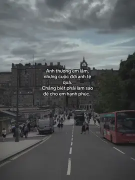 Anh thương em lắm, nhưng cuộc đời anh tệ quá Chẳng biết phải làm sao để cho em hạnh phúc #16th01_tamtrang 