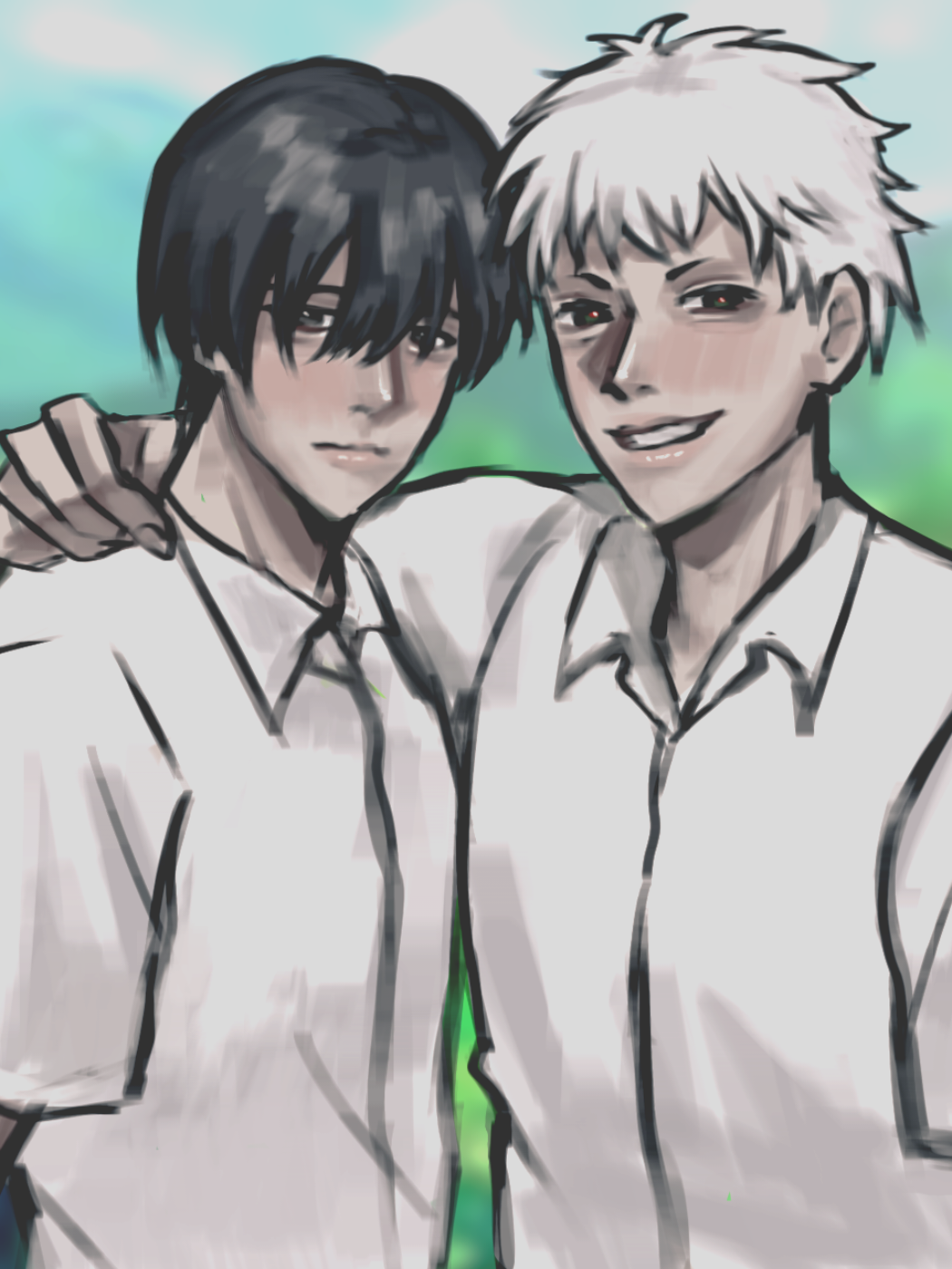 #tshd stiker for #cf21 soon!!!! #thesummerhikarudied #comifuro21