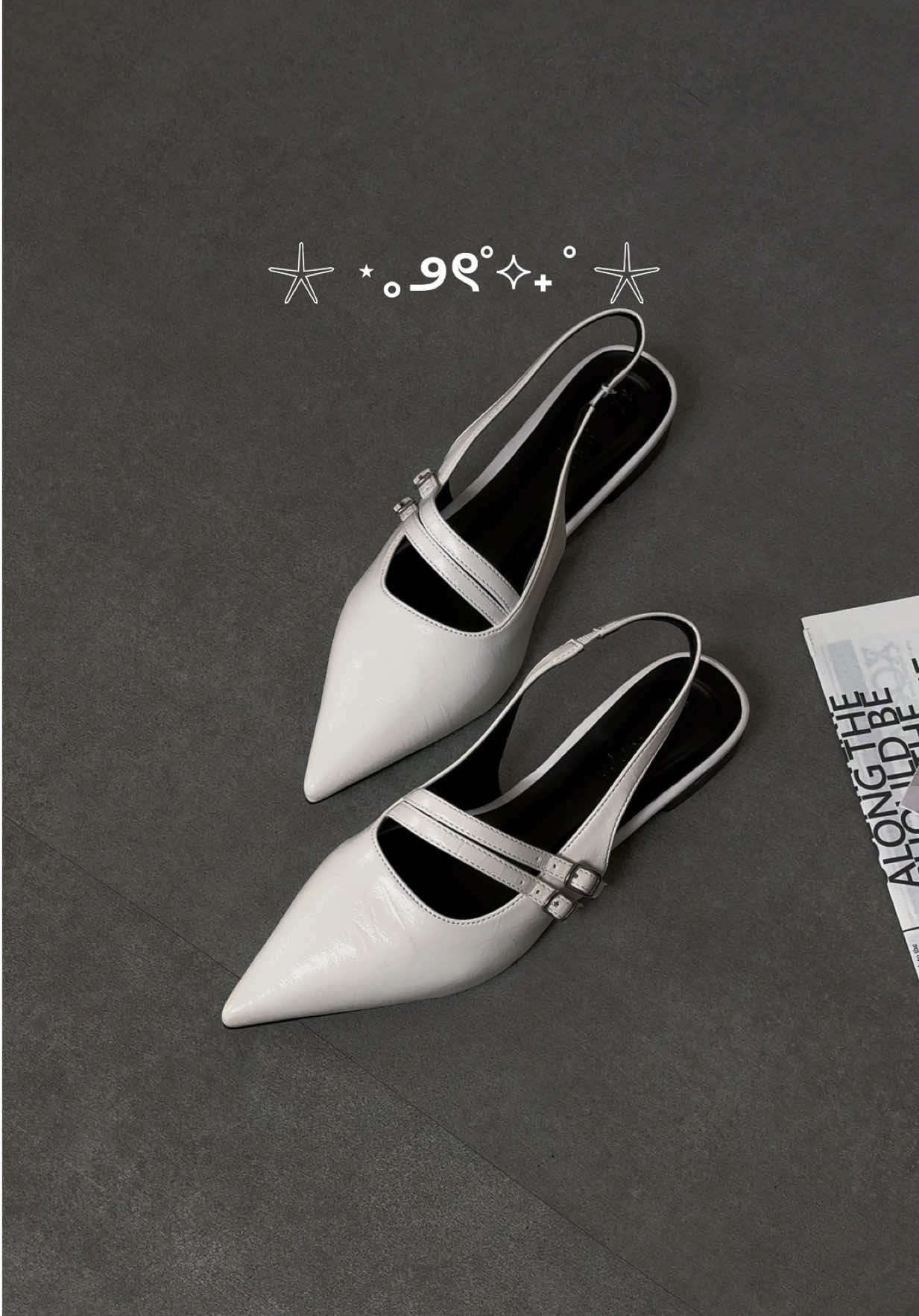 Đôi này mà để đi làm hoặc là mấy bạn mà đi học mặc áo dài á mình thấy siêu hợp luôn, kiểu nó cũng đơn giản nhẹ nhàng, dễ đi dễ ứng dụng á ❤️ #review #giaynu #giaydep #giayxinh #giaymuinhon 