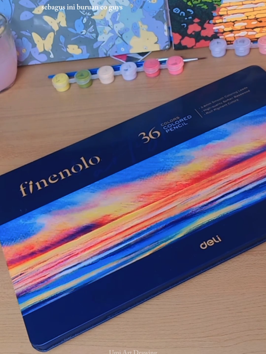 pensil warna finenolo #umiartdrawing #finenolo #deli #art #fyp 