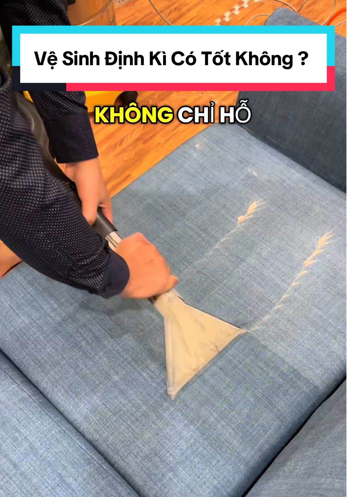 Theo anh/em nhà có sofa có nên vệ sinh định kì không ? #HoiNuocNong #GonGangSachDep #tiktokvn #giatsofa #xuhuong 