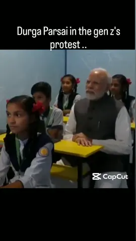 Durga parsai in the gen z’s protest😂#foryoupage #foryou #100millionviews #fyp #meme 