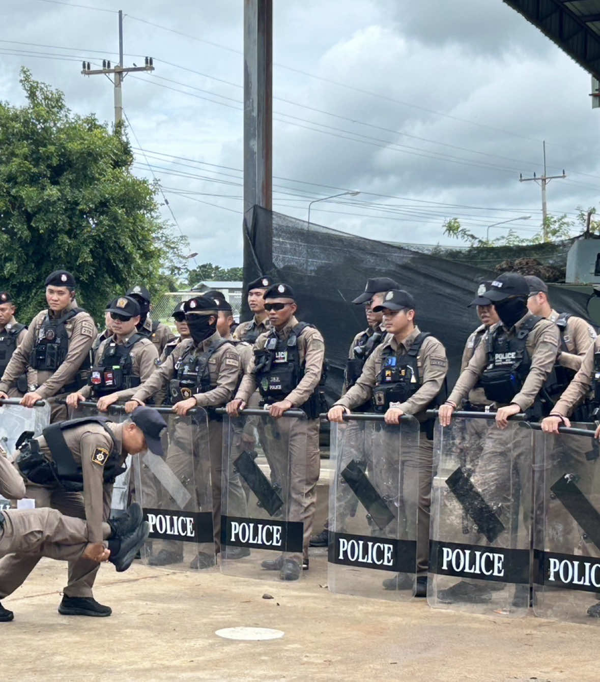 👀#ตํารวจ #สระแก้ว #ตํารวจของประชาชน #บ้านหนองจาน #ชายแดนไทยกัมพูชา 