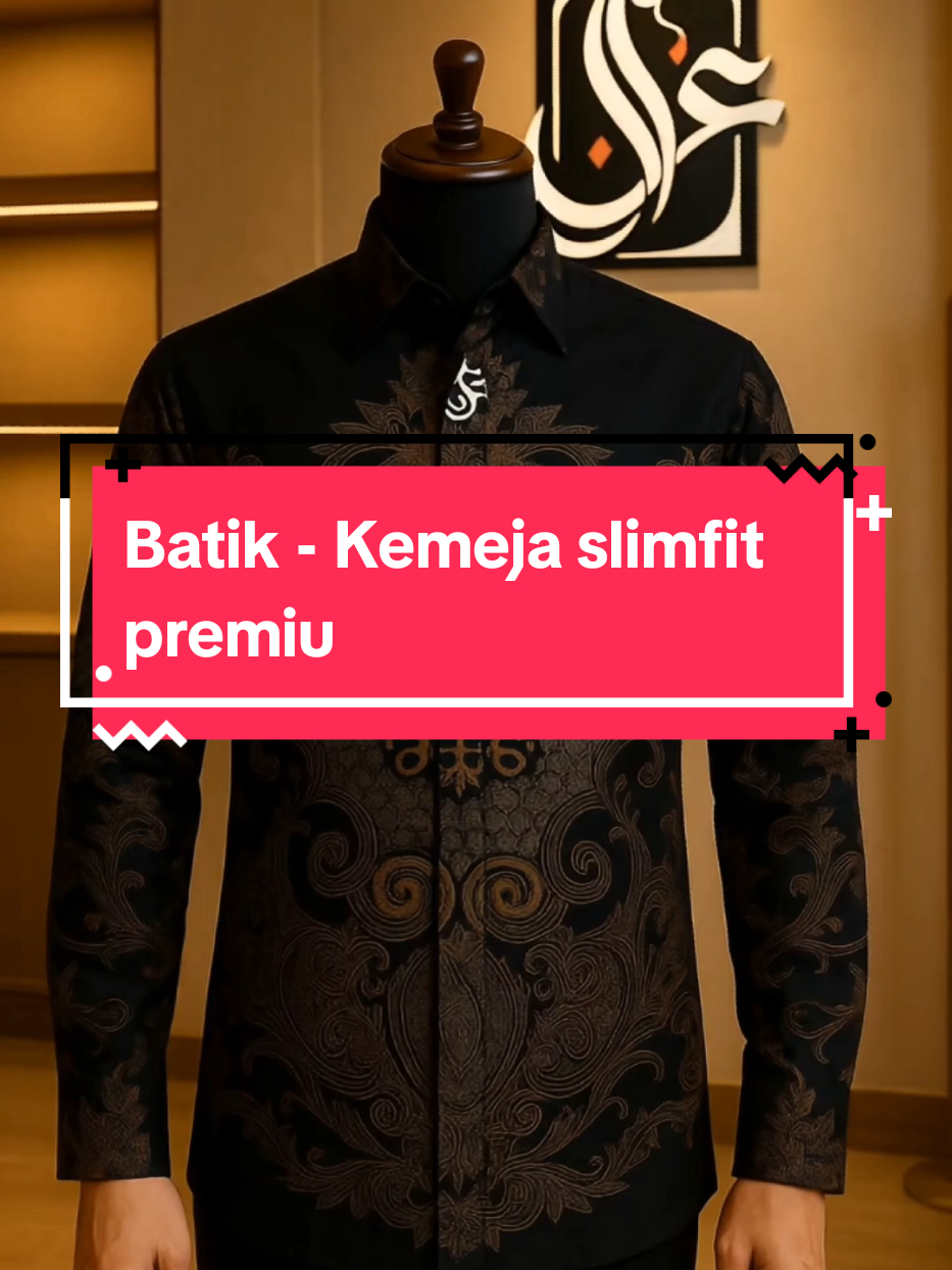 Batik - Kemeja slimfit premium #batik #kemejabatik #batikslimfit 