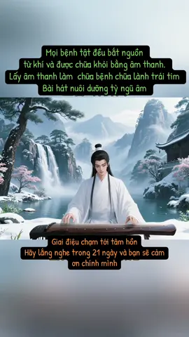 Mọi bệnh tật đều bắt nguồn từ khí và được chữa khỏi bằng âm thanh. Lấy âm thanh làm Âm nhạc chữa bệnh chữa lành trái tim Bài hát nuôi dưỡng tỳ ngũ âm