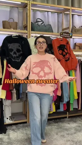 Halloween sweater 🎃#zzh ##spotlightfinds #sweater #halloween #halloweensweatshirt 