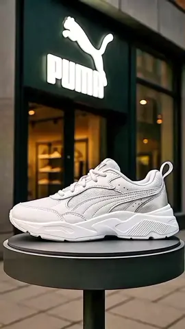 PUMA Sepatu Sneaker Wanita Casila Distressed White-White-Silver Original #sepatusneaker #Sepatuwanita #sepatuoriginal #Fyp #trending 