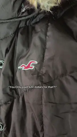 To be fair I did drive like 40 minutes away to get it, but I don’t care. I think it’s totally worth it.  Depop resellers are snatching these things up and trying to sell them to people for $200. How can you sell a Hollister jacket that was made 15 years ago for that much money when you bought it for seven bucks.  Greedy people make me so upset.  #fyp #hollister #abercrombie #trend #clothing 