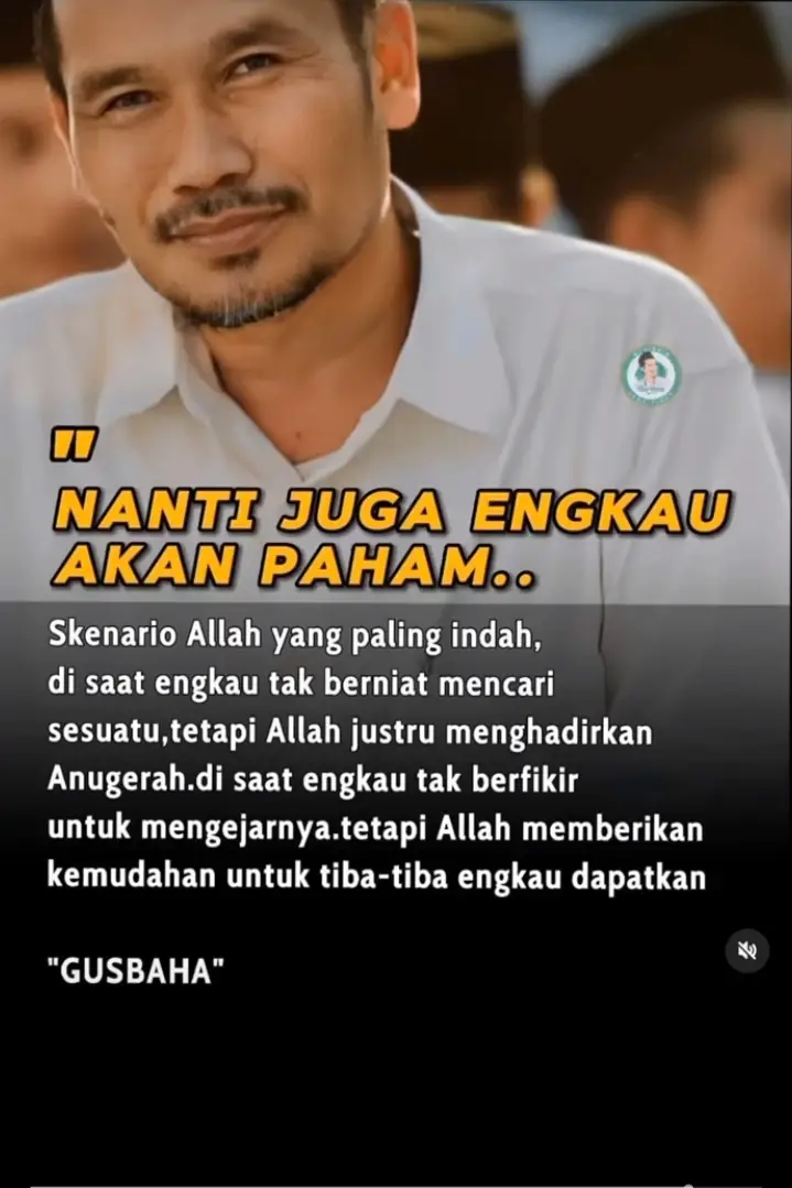 cintai ujian mu  karena yang menguji mu sedang mencintai mu .. #dzikirsholawat #bissmilahfyp #gusbaha #assalamualaikum 