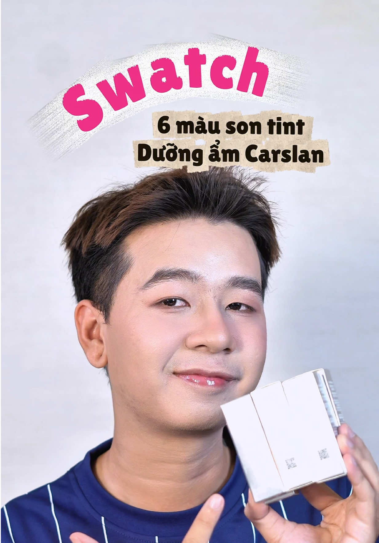 Swatch với tui ngay nào ❤️ 6 màu này đúng kiểu MLBB luôn #thuvienmakeup #sinhthien810 #reviewlamdep #Carslan #LearnOnTikTok 