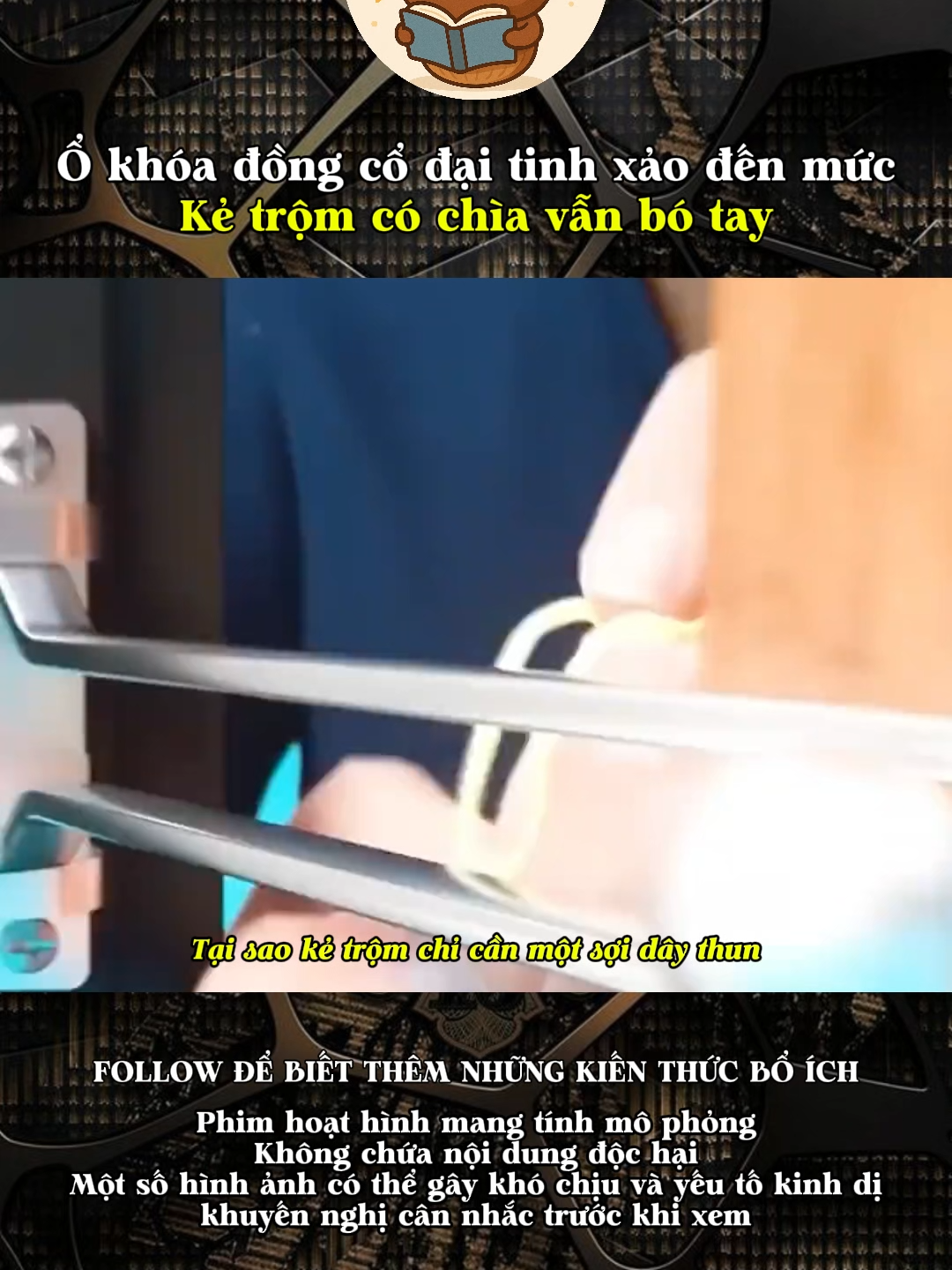 Ổ khóa đồng cổ đại tinh xảo đến mức kẻ trộm có chìa vẫn bó tay#kienthucthuvi #khoahoc #khampha #LearnOnTikTok #kienthuc #xh