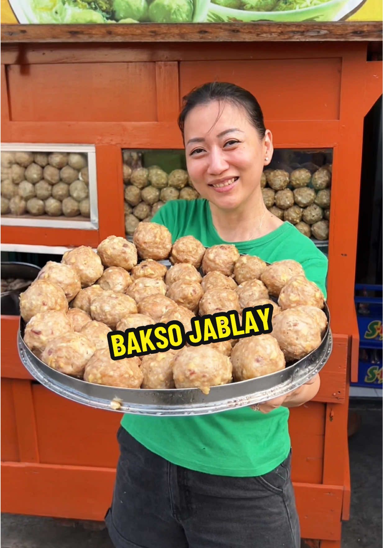 BAKSO JABLAY … YG JUAL MGKN JABLAY JUGA. Langganan pak kimchi ini .. katanya murah enak #nanakoot 