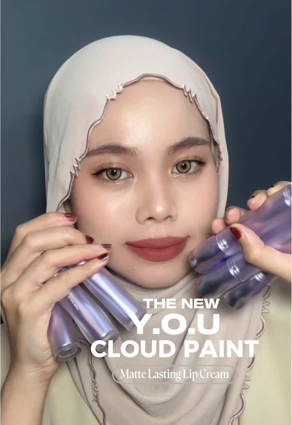 New lip matte alert ! 💕 Semua colour cantik wehhhhh ✨ Korang lurve yang mana ? 🤭 #youcloudpaint #lipswatches #makeuptransition #fyp @YOU Beauty Malaysia 