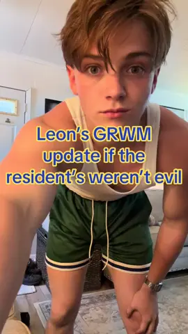 kinda miss his grwm #leonkennedy #leonkennedycosplay #aevilresident #residentevil #fyp 