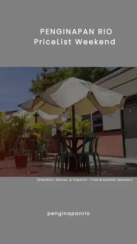 hai..hai pelanggan setia Penginapan Rio, mulai September 2025 jika menginap di kamar Standart, Deluxe dan Superior akan mendapatkan Sarapan untuk 2 Orang. Tunggu apalagi, yuks segera menginap di Penginapan Rio😎 • • • 📍 : Jatinegara Timur II No.7 ☎️ : 021-8515708 📱 : 0811-881-041 #CapCut #PenginapanRio #hotelier #JakartaTimur #evagroup #fypppppppppppppppppppppp 
