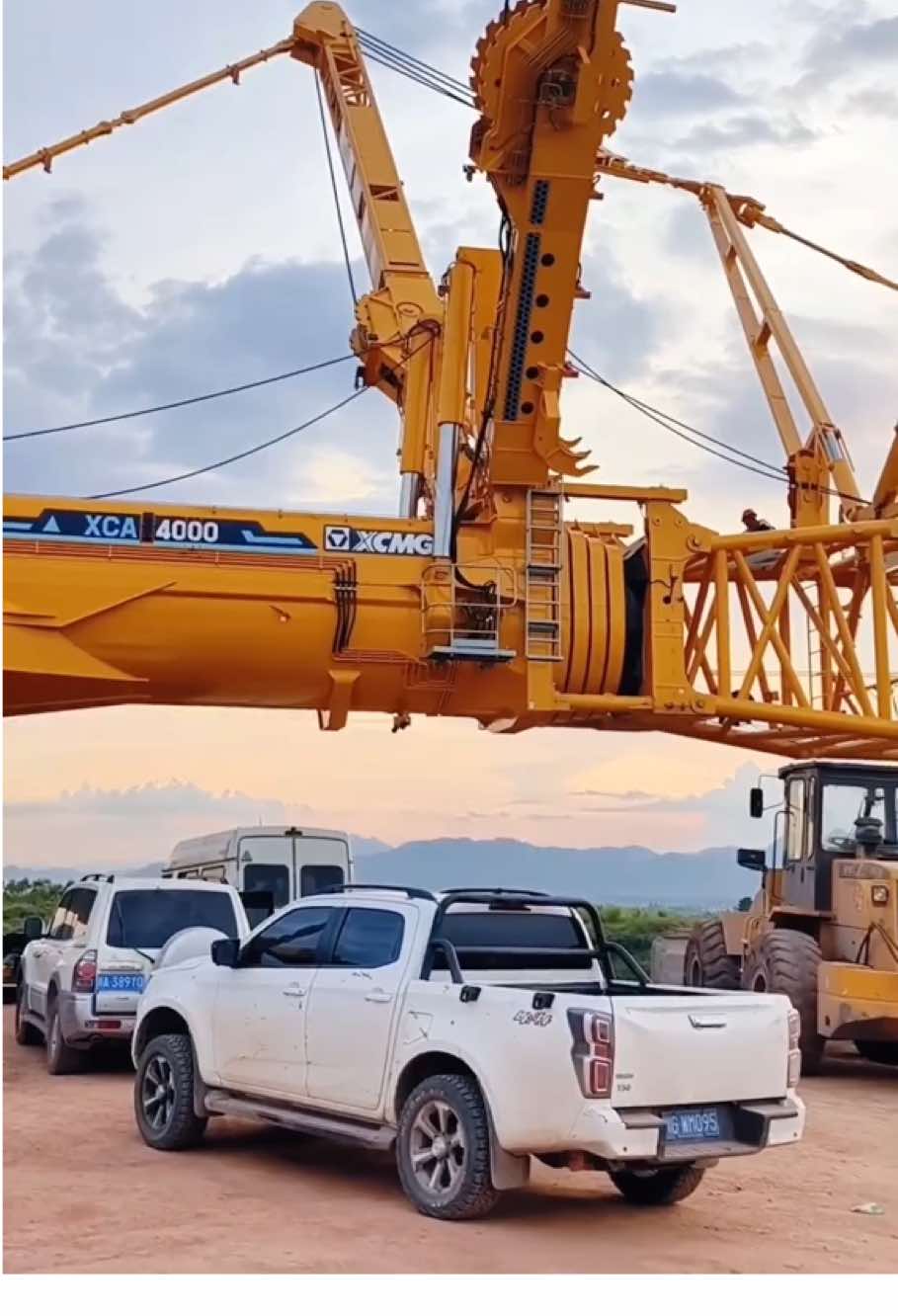 Lắp đặt cẩu #XCA 4000