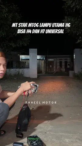 Lampu universal h6 bisa h4 dan h7 mt star mt06