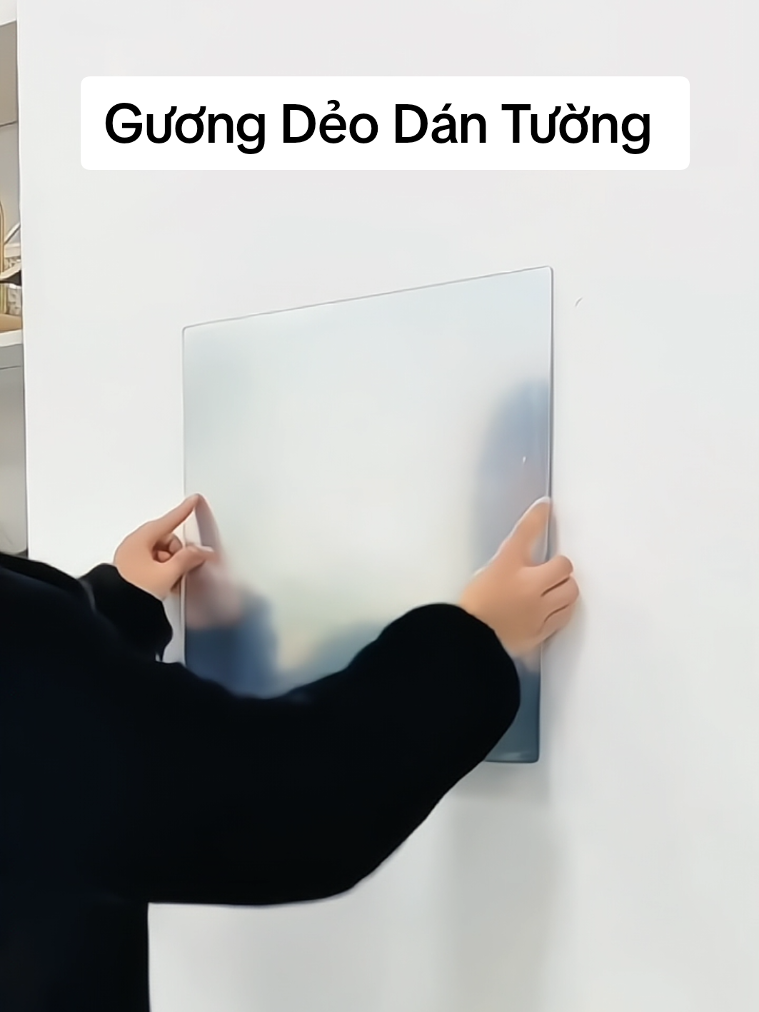 Gương Dẻo Dán Tường Chống Vỡ #guongdantuong #guongdeodantuong #guongchongvo #guongsoi #xuhuong 