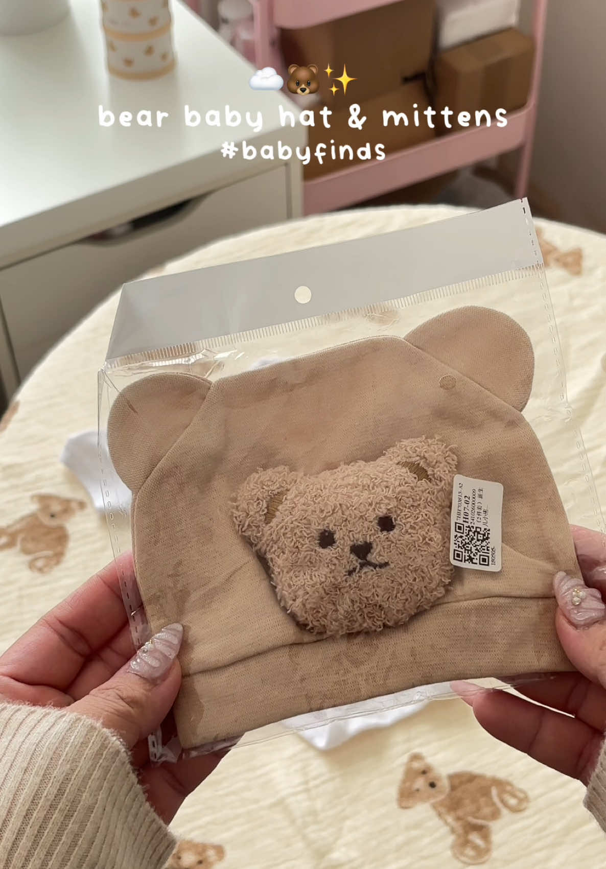 another fave purchase for my baby bear 🐻🤍😍 sobrang cute neto 🥹 #babyfinds #nestwithme #firsttimemom #babyclothes #nesting 