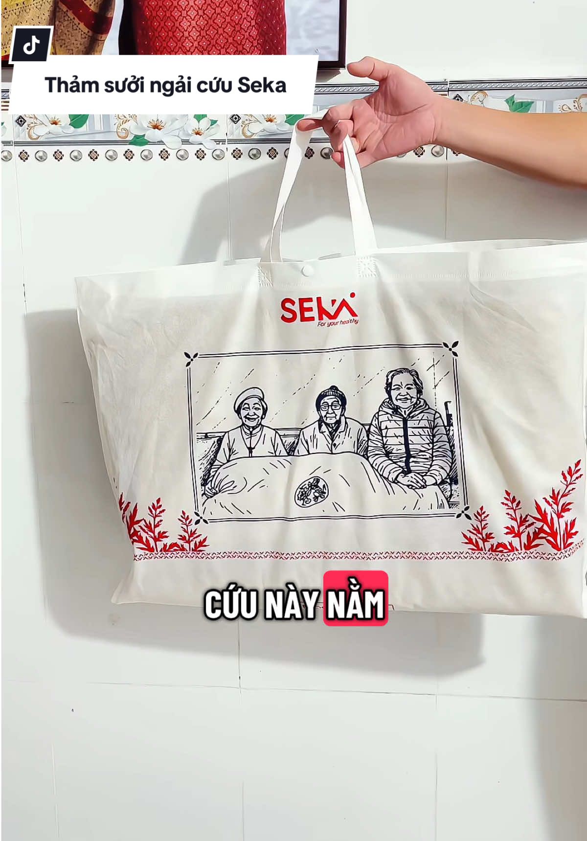 Thảm sưởi ngải cứu Seka . Hỗ trợ sức khoẻ cho cả gia đình tui #minn39 #nemngaicuuseka #suckhoe #nem #seka  @Minn39  @Minn39  @Minn39 