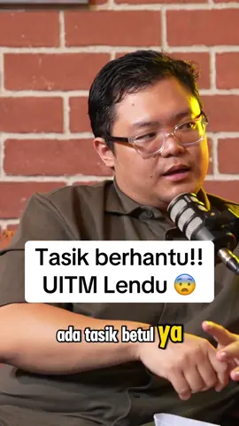 Ada yang tahu tak pasal tasik ni kat Uitm Lendu?? 🧐 #seramketidak #sembangseram #horrorstory #podcast #uitmlendu 
