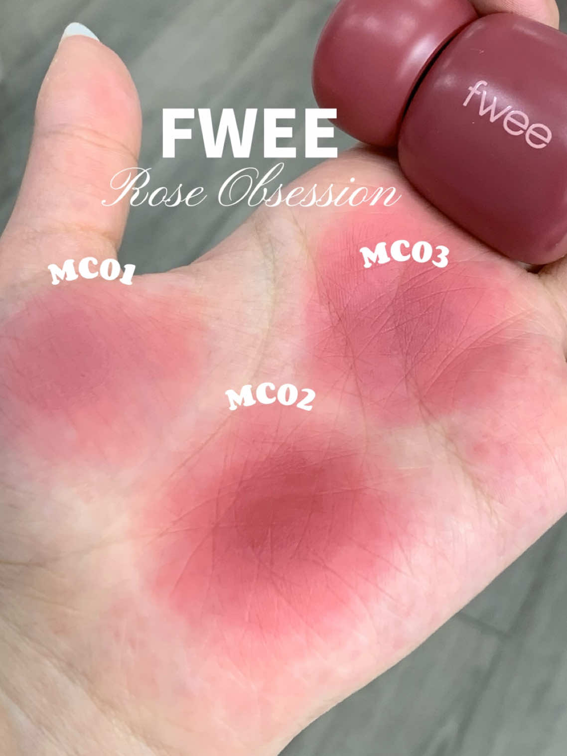 FWEE Rose Obsession 🌹  Dòng MATTE - Cool tone Màuuuu nào cũng xinh @fwee_makeup_vn  #fweevn #sontint #fweerosetint #sonmlbb #myfwee 