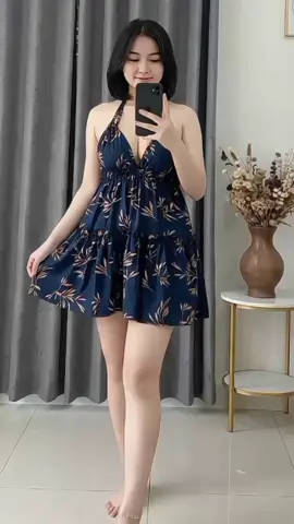 Dress cantik, bahan rayon premium 🥰🥰 #dressmalika #dresspremium #minidress #dresskekinian #promoguncang99 