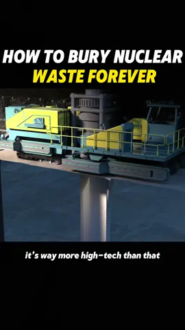 How to bury nuclear waste forever #nuclear #waste #Science #konwledge #foryou 