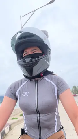 kailangan na talaga mag nature trip pero ayaw ni ulan 🥹😅 #sassyann #ladyrider #girlrider #motovlog #hondaclick 