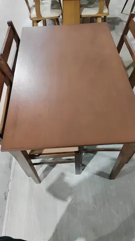 #DECOS ชุดโต๊ะอาหารไม้ 4 ที่นั่ง