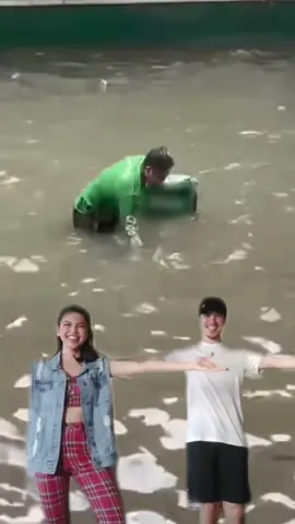 Nakalutang sa langit at nalulunod sa mga ngiti 🤷‍♀️ samantalang yung mga taong ninanakawan niyo ang mga nagdurusa! #arjoatayde #fyp #floodcontrol #corruption #philippines 
