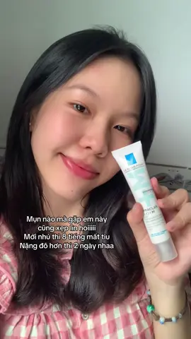 Ai mà hem có mụn, qtrong là vừa mới nhú là tui thoa em nì vô lìn xao mí bà thấy đượccc #LRPVN #effaclar #chamsocda #larocheposayvn 