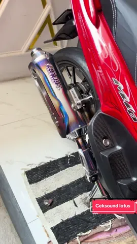 Nurutin yang minta ceksound ini sudah ya saringan setengah gacor bener, untuk pembelian bisa langsung ke @LOTUS POWER FULL EXHAUST atau klik link di bio🙏🏻 #ceksoundknalpot #ceksoundlotus #lotuspowerfullexhaust #miosporty #mio 