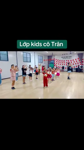 Lớp kids cô Trân Long Thành #xuhuong #tranhuadancekids #cotranlongthanh #huuducdancesport #tranhuadancesport 