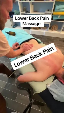 Lower back pain massage. Who else suffers with lower back pain? #backpain #lowerbackpainrelief #raynormassage #davetaylormassage #deeptissuemassage 